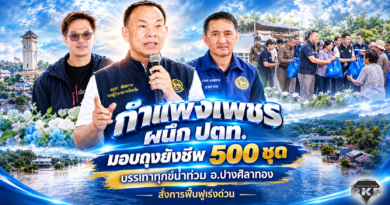กำแพงเพชร ผนึก ปตท. มอบถุงยังชีพ 500 ชุด บรรเทาทุกข์น้ำท่วม อ.ปางศิลาทอง สั่งการฟื้นฟูเร่งด่วน กำแพงเพชร ผนึก ปตท. มอบถุงยังชีพ 500 ชุด บรรเทาทุกข์น้ำท่วม อ.ปางศิลาทอง สั่งการฟื้นฟูเร่งด่วน